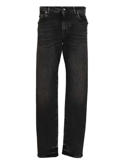 Dolce & Gabbana Denim Trousers Jeans Blue In Black