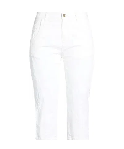 Dolce & Gabbana Denim Trousers In White