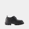 Dolce & Gabbana Plateform Derbies - Dolce&gabbana - Leather - Black