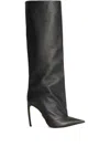 Dolce & Gabbana Black Calf Leather Boots In Black