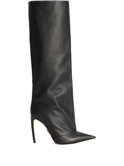 DOLCE & GABBANA DOLCE & GABBANA DEVOTION 105MM KNEE-HIGH BOOTS