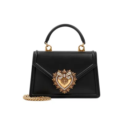 Dolce & Gabbana Devotion Bag In Black