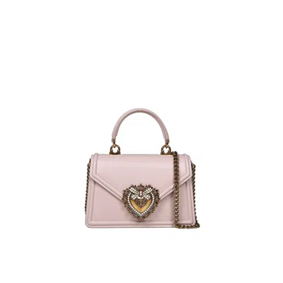 Dolce & Gabbana Devotion Bag In Pink