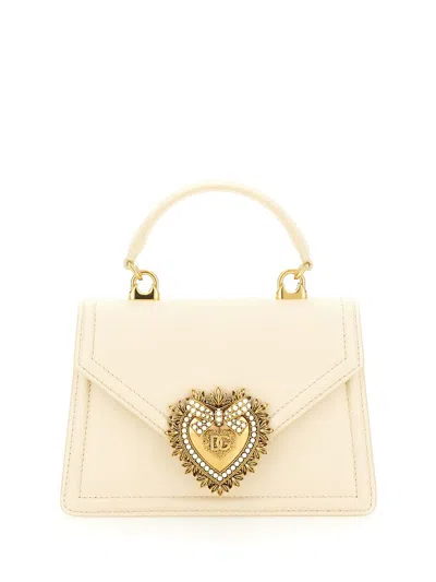 Dolce & Gabbana Devotion" Bag Small In White