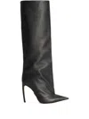Dolce & Gabbana Black Calf Leather Boots In Black