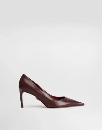 DOLCE & GABBANA DEVOTION CALFSKIN PUMPS