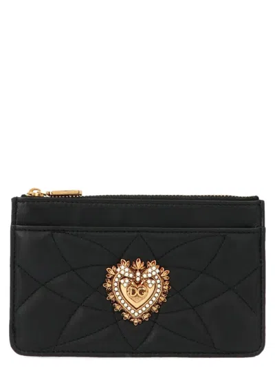 DOLCE & GABBANA DOLCE & GABBANA 'DEVOTION’ CARD HOLDER