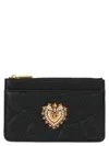 Dolce & Gabbana 'devotion' Card Holder In Black