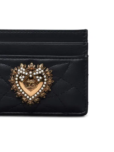 Dolce & Gabbana 'devotion' Card Holder In Black