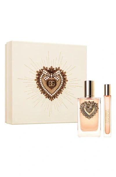 Dolce & Gabbana Devotion Eau De Parfum 2-piece Gift Set $156 Value In White