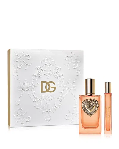 Dolce & Gabbana Devotion Eau De Parfum Intense Gift Set In Transparent