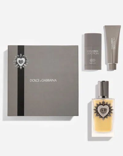 Dolce & Gabbana Devotion For Men Edp Trio Gift Set In Generic