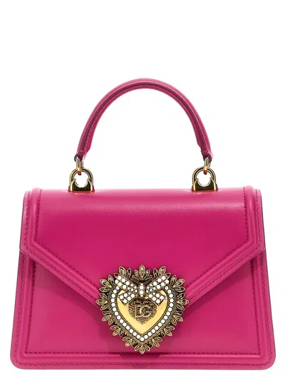 Dolce & Gabbana 'devotion' Handbag In Fuchsia