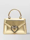 Dolce & Gabbana Small Devotion Metallic Top Handle Bag