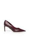 Dolce & Gabbana 80mm Devotion Leather Pumps In Brown