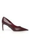 Dolce & Gabbana 80mm Devotion Leather Pumps In Brown