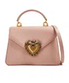 Dolce & Gabbana Small Devotion Handbag In Pink