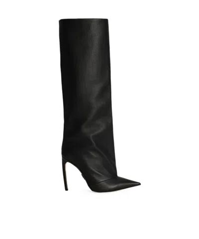 Dolce & Gabbana Dolce  Gabbana Devotion Pointed Toe Boots In Multi