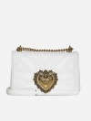 DOLCE & GABBANA DEVOTION QUILTED NAPPA LEATHER MEDIUM BAG