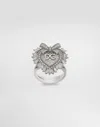 Dolce & Gabbana Devotion Ring 18-carat White Gold And Diamonds
