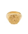 Dolce & Gabbana Devotion Ring In Yellow