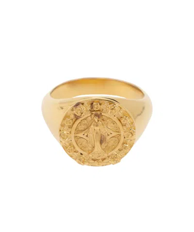 Dolce & Gabbana Devotion Ring In Gold