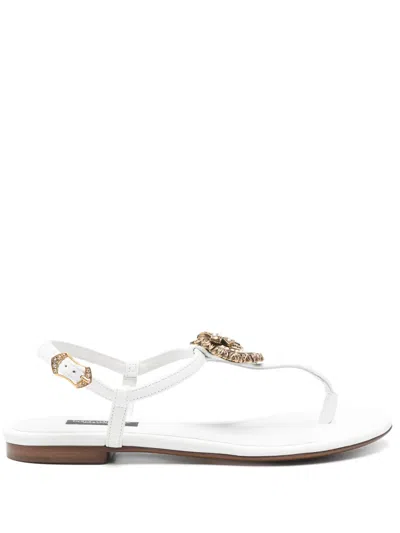 Pre-owned Dolce & Gabbana Devotion Sandals