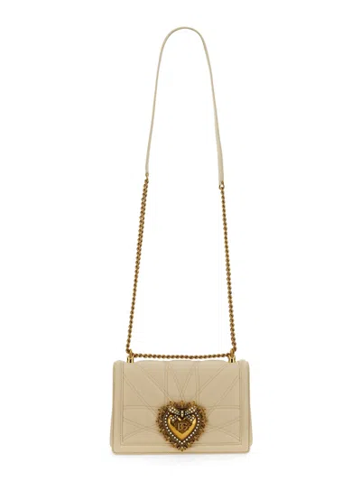 Dolce & Gabbana Devotion Shoulder Bag In Purple