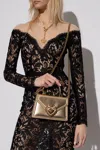 Dolce & Gabbana ‘devotion' Shoulder Bag In Gold