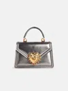 Dolce & Gabbana 'devotion' Silver Leather Bag In Silver