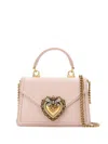 Dolce & Gabbana Women Devotion Small Leather Handbag