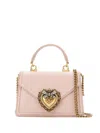 Dolce & Gabbana Women Devotion Small Leather Handbag