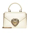 Dolce & Gabbana Dolce  Gabbana Devotion Small Tote Bag In White