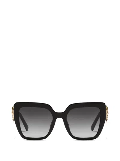 Dolce & Gabbana Devotion Sunglasses In Black
