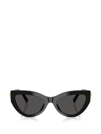 Dolce & Gabbana Devotion Sunglasses In Black