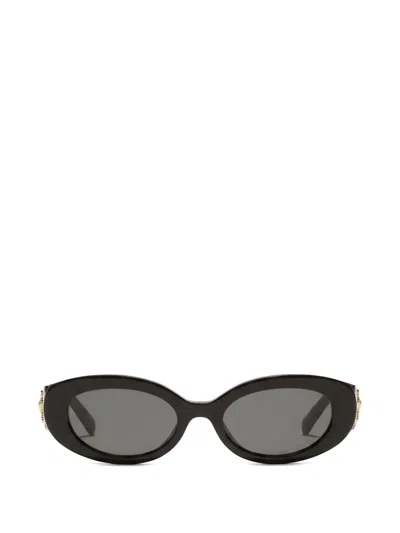 Dolce & Gabbana Devotion Sunglasses In Black
