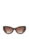 Dolce & Gabbana Devotion Sunglasses In Brown