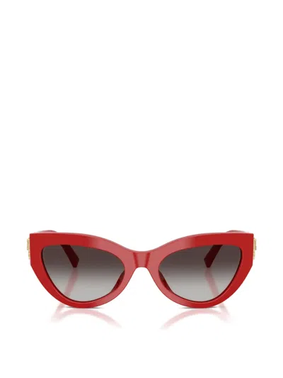 Dolce & Gabbana Devotion Sunglasses In Red