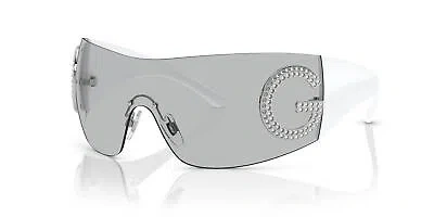 Pre-owned Dolce & Gabbana Dg 2298b Light Grey/light Grey 40/14/120 Women Sunglasses