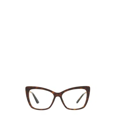 Dolce & Gabbana Dg 3348 Butterfly-frame Glasses In Black