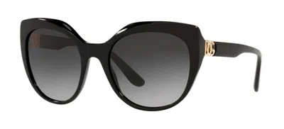 Pre-owned Dolce & Gabbana Dg 4392 Black/grey Shaded (501/8g) Sunglasses