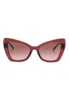 Dolce & Gabbana Dg 4489 Sunglasses In Red