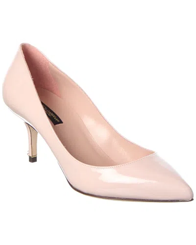 Dolce & Gabbana Dg 64 Patent Pump In Pink