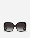 Dolce & Gabbana Dg Allure Sunglasses In Black On Zebra