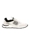 Dolce & Gabbana Dg-appliqué Touch-strap Sneakers In White