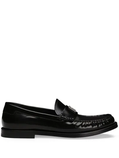 DOLCE & GABBANA LOAFER MIT LOGO-SCHILD