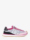 Dolce & Gabbana Dg Cushion Sneaker In Mixed Materials In Pink