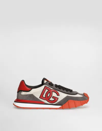 Dolce & Gabbana Dg Athletic Fabric Sneakers In Multi