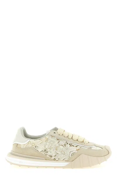 Dolce & Gabbana 'dg Athletic' Sneakers In Neutral