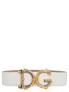Dolce & Gabbana Dg Barocco Belts White
